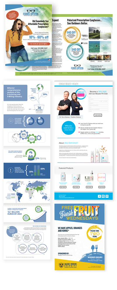 Marketing samples